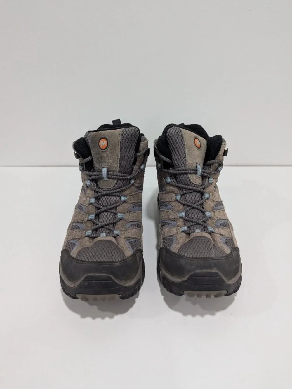 Merrell Moab 2 Mid Boots Women’s Size 12 Waterproof Hiking Granite J06054